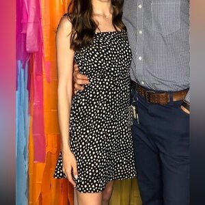 Gianni Bini polka dot dress with tie straps